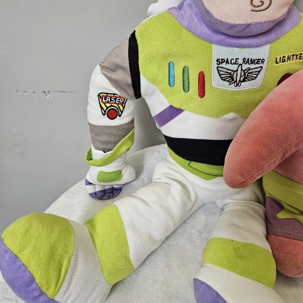 Buzz Lightyear and Patrick Star Plush Toy Set - Picture 4 of 14